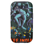 Vintage Retro Travel Art Poster India Samsung Galaxy S3 Case