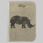 Vintage Rhinoceroses Silhouette Case caseable cases