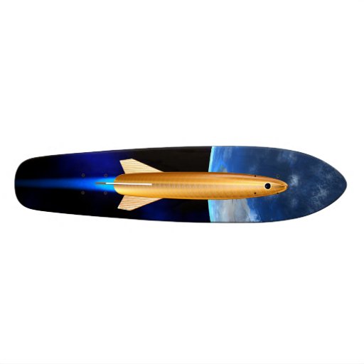 vintage rocket skateboard