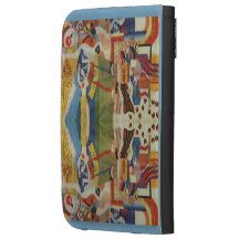 Vintage Romanian needlework, embroidery Kindle Cases