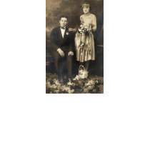Vintage Romantic Bride & Groom Photo Tees, Gifts