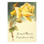Vintage Rose Invitation