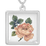 Vintage Rose Necklace