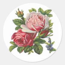 VINTAGE ROSES STICKERS