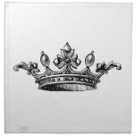Vintage Royal Crown Napkin