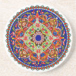 Vintage Russian Ornament Design Coaster