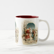 Vintage Santa Claus Coffee Mug