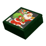 Vintage Santa Claus Keepsake Boxes