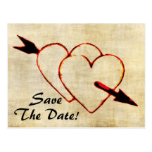 Vintage Save The Date! Postcards