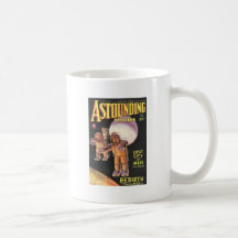 Vintage Sci Fi Comic Astounding Stories 1934 Mug