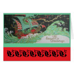 Vintage Season's Greetings Greeting Cards