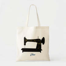 Vintage Sewing Machine Bag