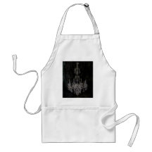 Vintage Shabby Chic Chandelier Aprons