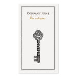 Vintage Skeleton Key  Business Card