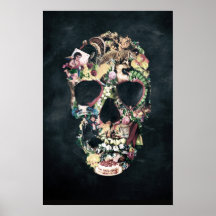 Vintage Skull Posters