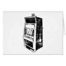 Vintage Slot Machine Cards