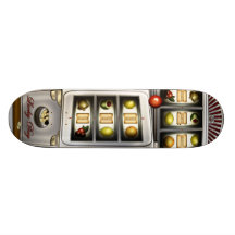 Vintage Slot Machines Skate Decks