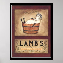 Vintage Soap Advertisement Poster