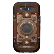 Vintage Steampunk Camera #1C Samsung Galaxy SIII Cases