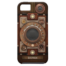 Vintage Steampunk Camera #1C 'Vibe' iPhone 5 Covers
