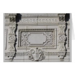 Vintage Stone Building Architecture Los Angeles Greeting Cards