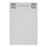 Vintage Stone Cross Tiles Custom Stationery