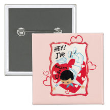 Vintage Sweet Valentine Button
