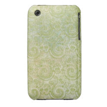 Vintage Swirl iPhone 3 Cover