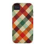 vintage tartan case iphone Case-Mate iPhone 4 cover