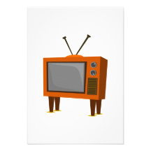 Vintage Television Announcement