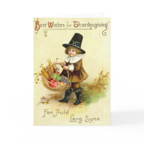 Vintage Thanksgiving Card