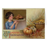 Vintage Thanksgiving card