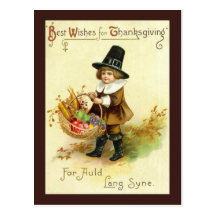 Vintage Thanksgiving Postcard