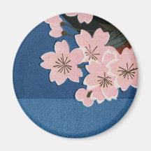 Vintage Tokyo travel Fridge Magnets