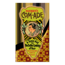 Vintage Tonic Poster Business Card
