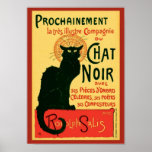 Vintage Tournée du Chat Noir, Theophile Steinlen Poster