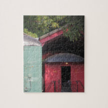 vintage train car photo KCR Puzzles