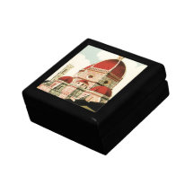 Vintage Travel Florence Firenze Italy Church Duomo Jewelry Box