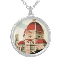 Vintage Travel Florence Firenze Italy Church Duomo Pendants
