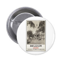 Vintage Travel Poster Ad Retro Prints Pinback Button