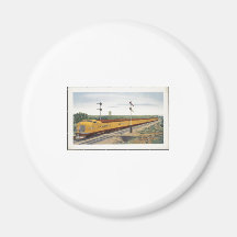 Vintage Travel Poster Ad Retro Prints Fridge Magnets