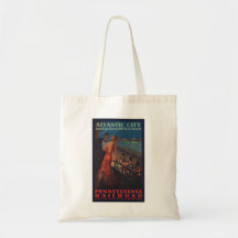 Vintage Travel Poster Ad Retro Prints Tote Bag