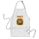 Vintage Travel Poster Arc de Triomphe Paris France Aprons