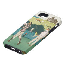 Vintage Travel Scotland Golf Golfing Golfers Sport iPhone 5 Cover