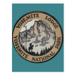 Vintage Travel - Yosemite Post Card
