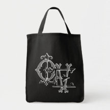 VIntage Typography Love Tote Bag