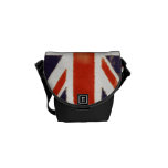 Vintage Union Jack Mini Messenger Commuter Bag Messenger Bag