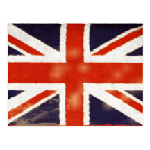 Vintage Union Jack Postcard