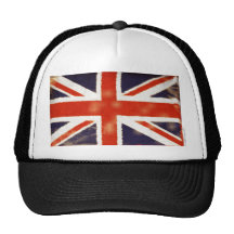 Vintage Union Jack Trucker Hat