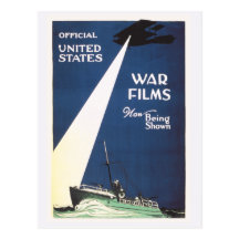 Vintage US War films now being shown Post Cards